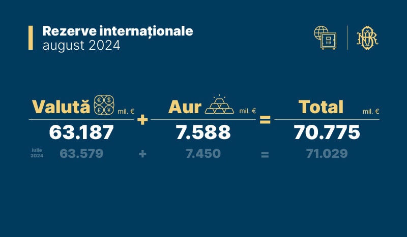 Comunicat Rezerve internationale