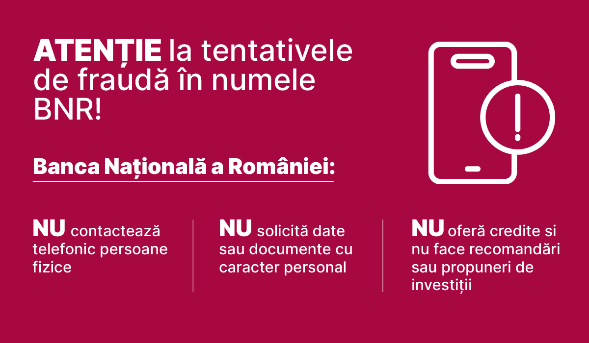 Atenție la tentativele de fraudă